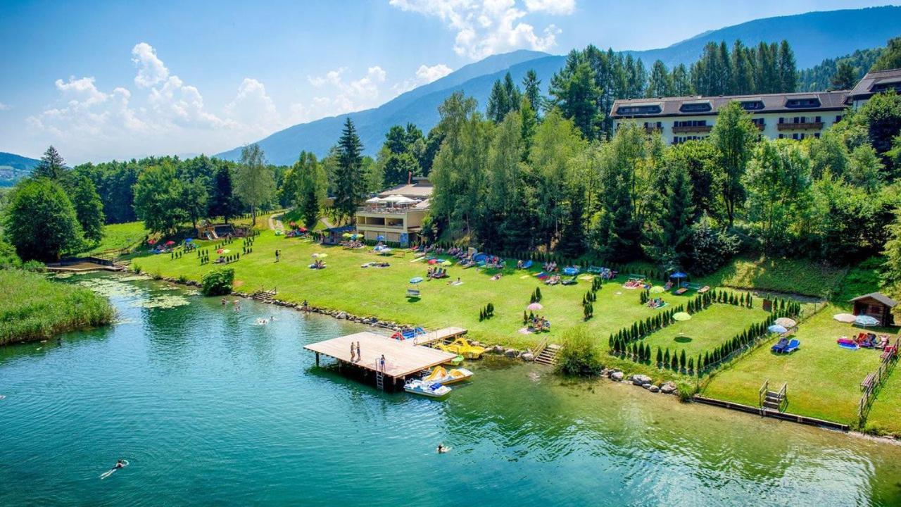 Apartments Edelweiss & Enzian - Gaestehaus Zum Fuchs Hermagor-Pressegger See Bagian luar foto