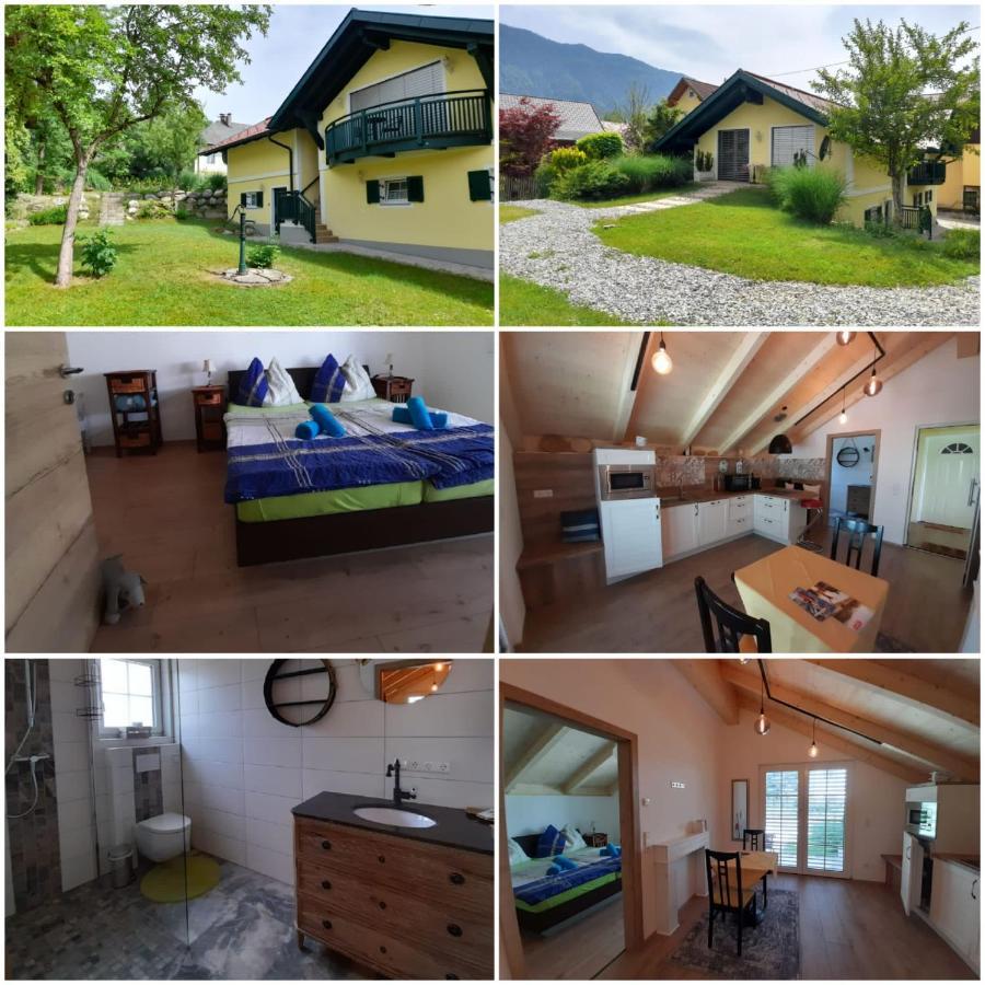 Apartments Edelweiss & Enzian - Gaestehaus Zum Fuchs Hermagor-Pressegger See Bagian luar foto