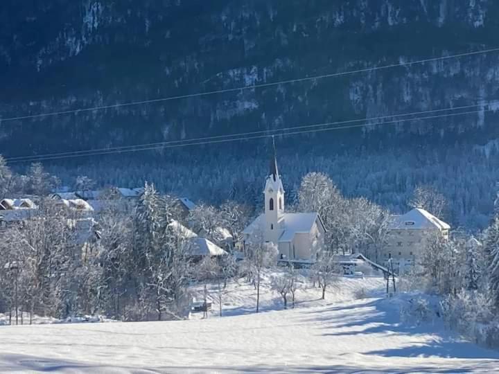 Apartments Edelweiss & Enzian - Gaestehaus Zum Fuchs Hermagor-Pressegger See Bagian luar foto
